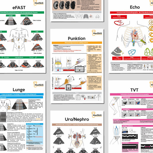 PoCUS Taschenkarten Set